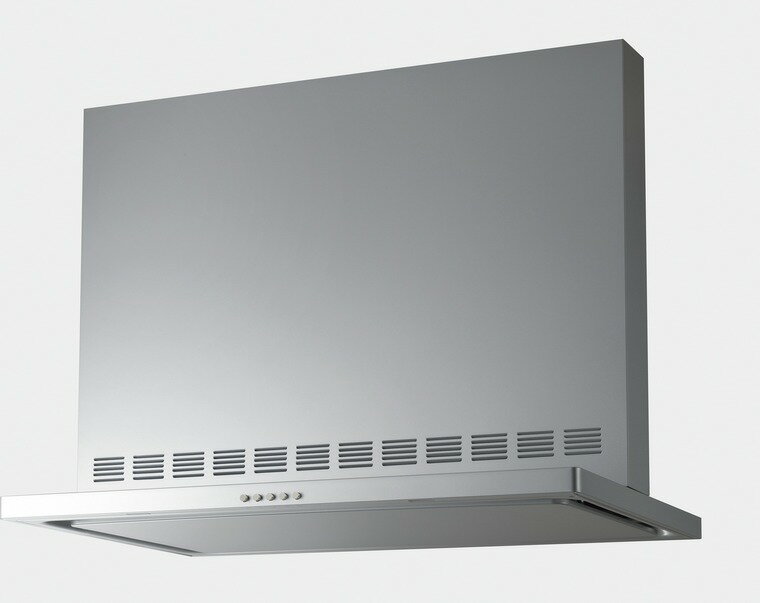 レンジフード　渡辺製作所製(Housetec)　WNBS-K755CDMSIL/R(H700)　間口75cm　シルバー　フィルターレス・薄型フード　シロッコファン　上幕板付き
