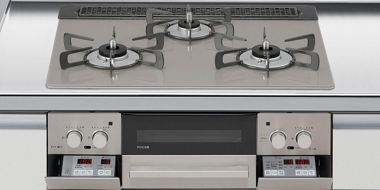 楽天市場】リンナイ ガスコンロ 60㎝ ガラストップ（メーカーリクシル 