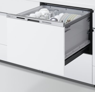 食器洗い乾燥機 パナソニック製（Panasonic）NP-60MS8W　ドア面材型　M8シリーズ　ワイドタイプ　　【扉材別売】