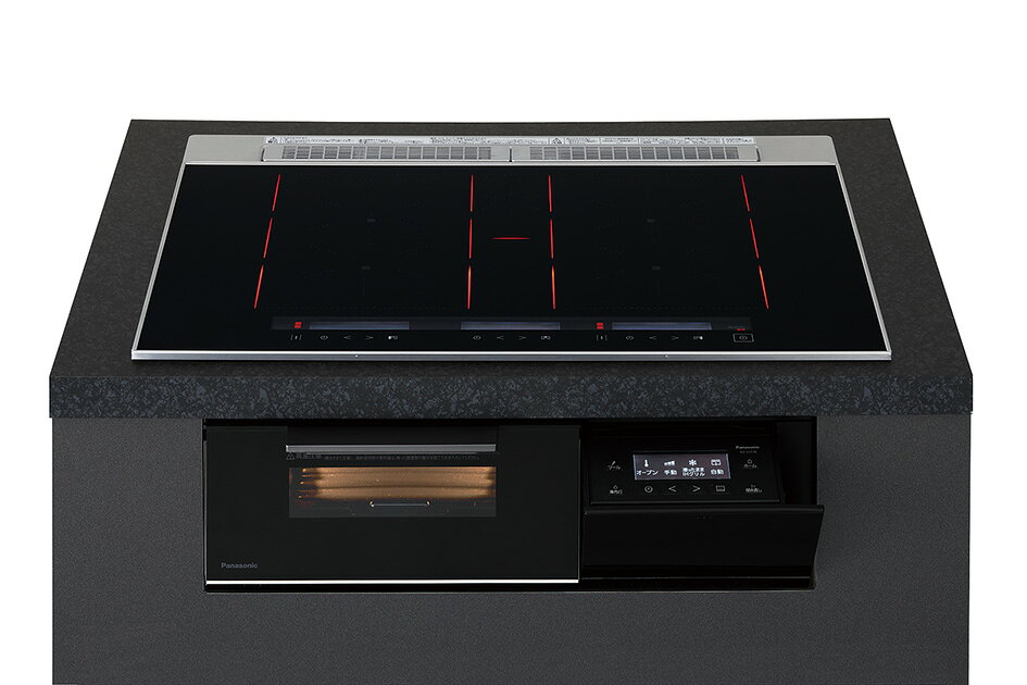 IHクッキングヒーター パナソニック製（Panasonic）KZ-S1F7K　3口IH　幅75cm　ジェ...