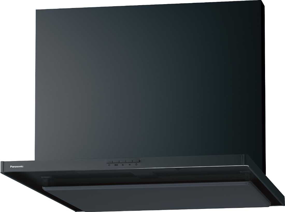 レンジフード　Panasonic　JUAE43CHZ3M(R/L)　ブラック　間口90cm　スマートフードII　壁付けタイプ　上幕板付き kitchentorituketai-10010703 キッチン取付け隊(楽天市場店) パッケージ画像
