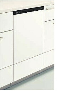 ※お取り寄せ商品につき、お届けまでに14営業日前後(土日祝休日)かかります。 メーカー都合によっては納期がかかる場合があります。 ●間口45cm ●色：シルバー ●製品寸法：W448xD626xH548 ●扉形状：面材 ●運転コース：標準、念入り、少量、乾燥、予約 ●予約タイマー：4時間後の運転開始予約 ●洗浄方式：回転ノズル（タワーノズル付）、バイタル除菌洗浄 ●ソフト排気 ●乾燥方式：ヒーターとファンによる強制排気乾燥 ●ドライキープ（からっとキープ） ●収納カゴ：スムーズラック、サークルラック（ポジションサイン付き） ●収納容量：約47点 ●収納可能寸法：お皿（直径）30cm・27cm ●収納まな板寸法：縦22cm以下×横40cm以下×厚み1.5cm以下 ●点検時期お知らせ表示 ※上記内容は2026年6月のカタログ掲載情報となります。