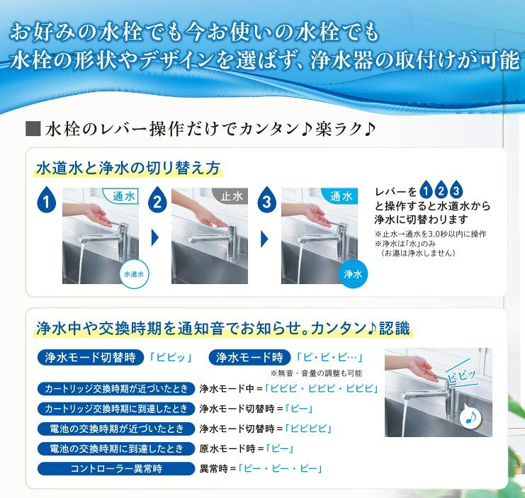 浄水器　東レ　SK88X-BRAC　トレビーノブランチ　アンダーシンク型浄水システム　A...