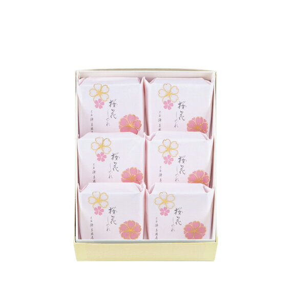 桜花しぐれ　6個入[宗家源吉兆庵]のサムネイル