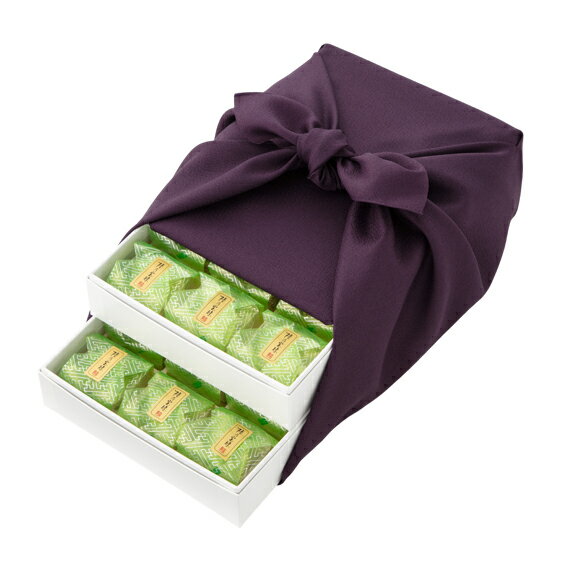 陸乃宝珠　24個入[風呂敷紫付][宗家源吉兆庵]のサムネイル