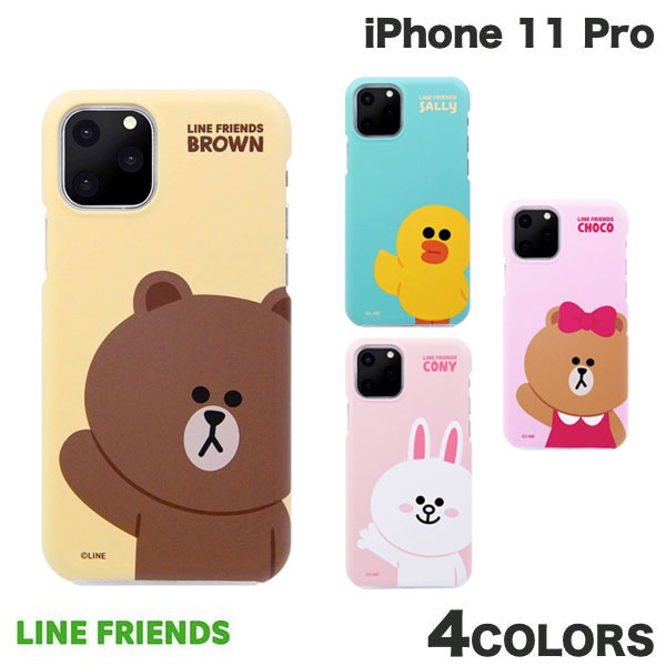 LINE FRIENDS iPhone 11 Pro SLIM FIT BASIC 라인 프렌즈 (스마트폰 케이스 커버)
