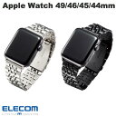 ELECOM GR Apple Watch 49 / 45 / 44 / 42mm Seven-Strand Style OWA[XeXoh (AbvEHb` xg oh)