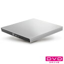 【あす楽】 Logitec Mac M1対応 外付け ポータブル DVDドライブ USB3.1 Gen1 (USB3.0) Type-C シルバー LDR-PVB8U3MSV ロジテック (光学ドライブ) MacBook対応 Mac対応 CDプレーヤー CD取込 USBバスパワー