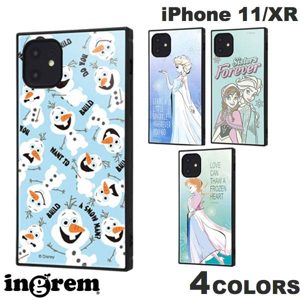 ingrem iPhone 11 / XR 디즈니 캐릭터 내충격 케이스 KAKU 하이브리드 아나운서와 눈의 여왕 잉글렘(스마트폰 케이스·커버)
