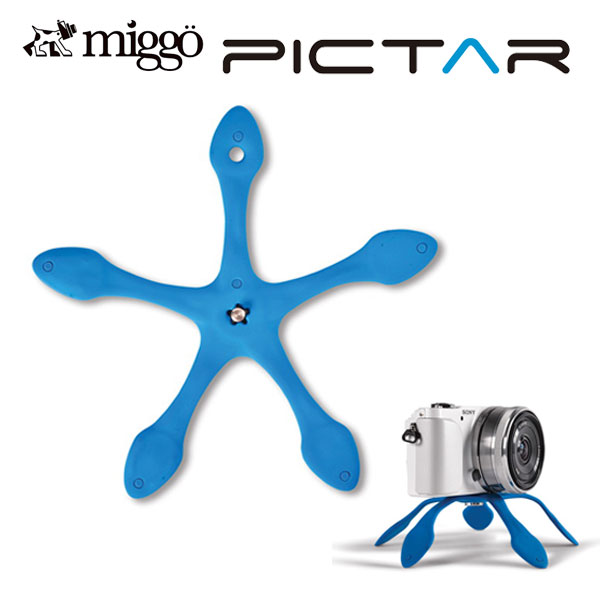 miggo Splat Flexible Tripod 3N1 Blue MW SP-3N1 BL 50 ミゴ (カメラアクセサリー)
