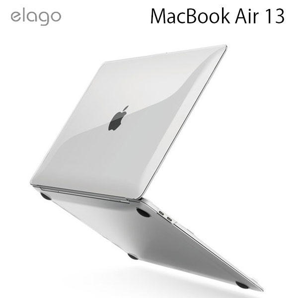 elago MacBook Air 13インチ M1 2020 Ultra Slim Case Clear EL_M23CSPCUC_CL エラゴ (MacBook カバー ケース プロテクター)