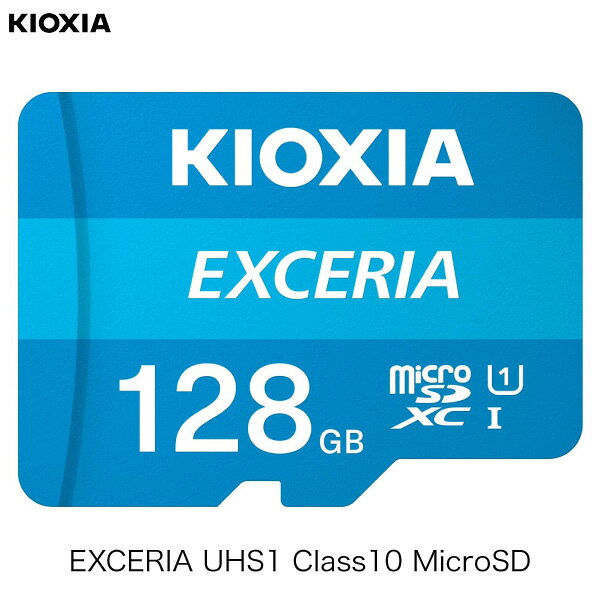 [lR|X] KIOXIA 128GB EXCERIA UHS-I Class10 microSDXC A_v^ COpbP[W # LMEX1L128GG4 LINVA ([J[h)