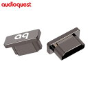 [ネコポス発送] audioquest HDMI CAPS HDMI端子用 ノイズストッパー 4個入り # HDMI/CAPS オーディオクエスト (ケーブル)