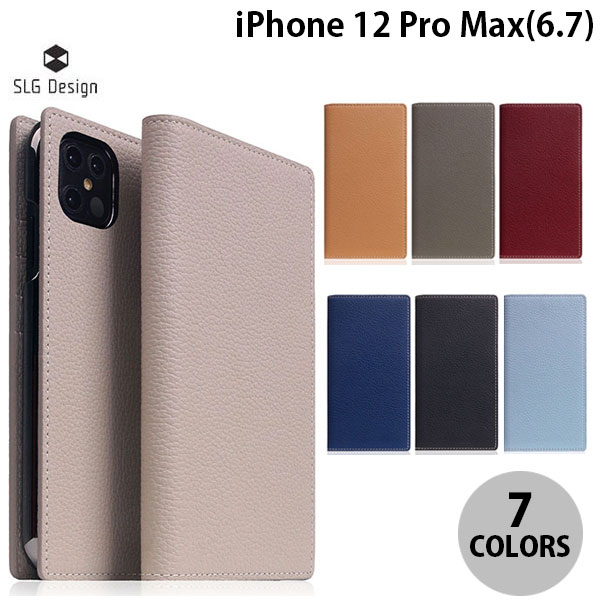 SLG Design iPhone 12 Pro Max Full Grain Leather Flip Case ܳ Ģ 른 ǥ (ޥۥС)