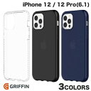 ネコポス送料無料 Griffin Technology iPhone 12 / 12 Pro Survivor Clear 耐衝撃ケース グリフィンテクノロジー (スマホケース カバー)