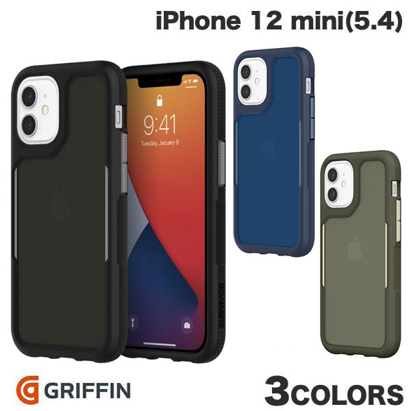 ネコポス発送 Griffin Technology iPhone 12 mini Survivor Endurance 耐衝撃ケース グリフィンテクノロジー (スマホケース カバー)