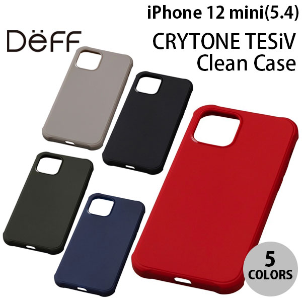 [lR|X] Deff iPhone 12 mini CRYTONE TESiV Clean R Case fB[t (X}zP[XEJo[)