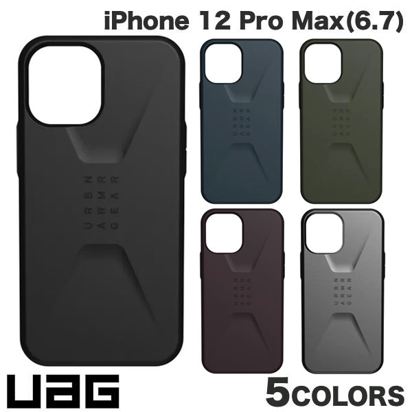 UAG iPhone 12 Pro Max CIVILIAN(시빌리안) 내충격 케이스 유에이지(스마트폰 케이스·커버)