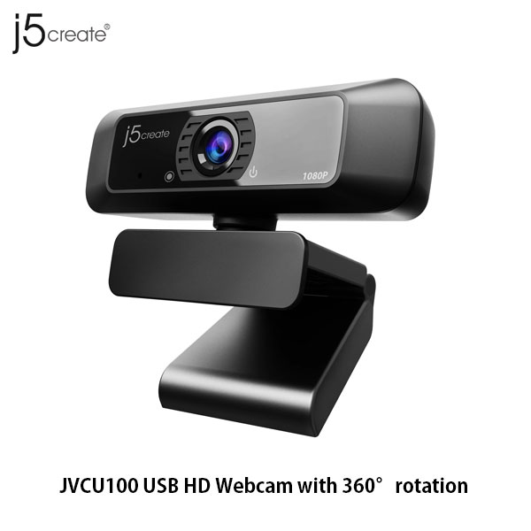 j5 create マイク内蔵 USB フルHD Webカメラ 200万画像 # JVCU100 ジェイファイブクリエイト (PCカメラ)