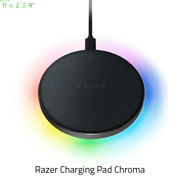 [ͥݥȯ] Razer Charging Pad Chroma 10W ®磻쥹Ŵ # RC21-01600100-R371 졼 (iǥХѥ磻쥹 Ŵ)