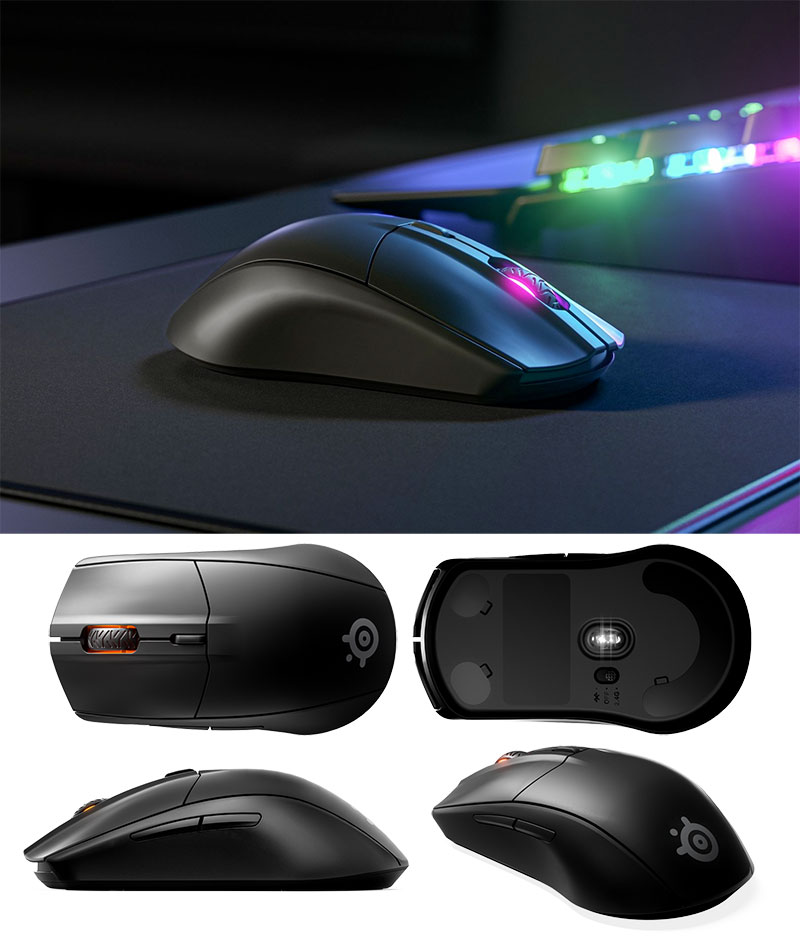 SteelSeries Rival 3 Wireless 2.4GHz / Bluetooth 5.0 両対応 ワイヤレス ゲーミ...