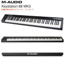 大型商品 M-AUDIO Keystation 88 MK3 88鍵USB MIDIセミウェイト キーボード MA-CON-035 エムオーディオ (MIDIキーボード)