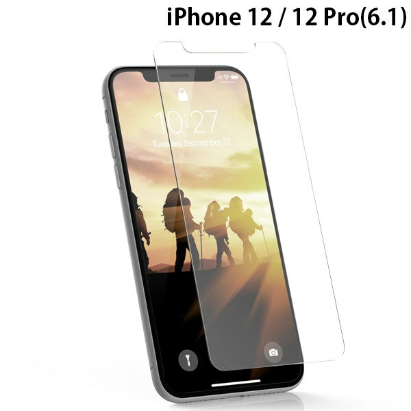 ネコポス送料無料 UAG iPhone 12 / 12 Pro ガラスフィルム スクリーンシールド 0.46mm 光沢 UAG-IPH20M-SP ユーエージー (iPhone12 / 12Pro ガラスフィルム)