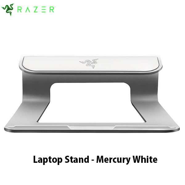 楽天Premium Selection 楽天市場店Razer Laptop Stand アルミ製ラップトップスタンド Mercury White # RC21-01110300-R3M1 レーザー （パソコンスタンド）