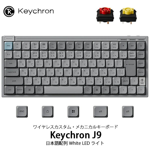 楽天市場】メカニカルキーボード 日本語配列（カラーグレー）の通販