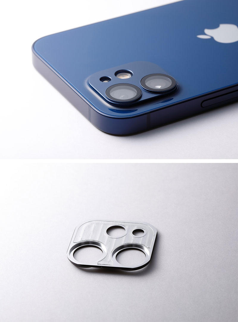 Deff iPhone 12 mini HYBRID Camera Lens Cover ディーフ (カメラレンズ保護) kitcut-ps-10115768 Premium Selection 楽天市場店 サンプル画像3