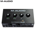 M-AUDIO M-TRACK Duo 2チャンネル USBオーディオインターフェース MA-REC-020 エムオーディオ (オーディオインターフェイス)