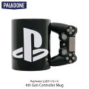PALADONE PlayStationTM 4th Gen Black Controller Mug DUALSHOCK 4 PlayStation 公式ライセンス品 PLDN-010-N パラドン (キッチン雑貨) プレーステーション
