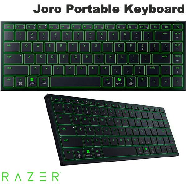 Razer Joro Portable Keyboard US配列 Bluetooth 5.0 / 有線 テンキーなし ワイヤレスゲーミングキーボード # RZ03-02360100-R3M1 レーザー (Bluetoothキーボード) レイザー