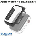 [lR|X] GR Apple Watch 44mm SE 2 / SE / 6 / 5 / 4 tJo[P[X v~AKX ubN # AW-44CSPCGBK GR (AbvEHb`P[X Jo[)