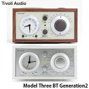 【9/4 20時〜★2,000円OFFクーポン有】 Tivoli Audio Model Three BT Generation2 Bluetooth 5.0 ワイヤレス AM/FM ラジオ・スピーカー アナログクロック付き チボリオーディオ (Bluetooth無線スピーカー) [PSR]
