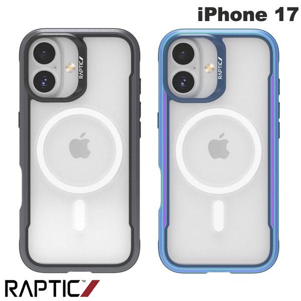 iPhone17 내충격 후면 클리어 사이드 컬러 MagSafe 대응 RAPTIC iPhone 17 RAPTIC Shield Classic for iPhone17 랩틱 (스마트폰 케이스 커버) 2025