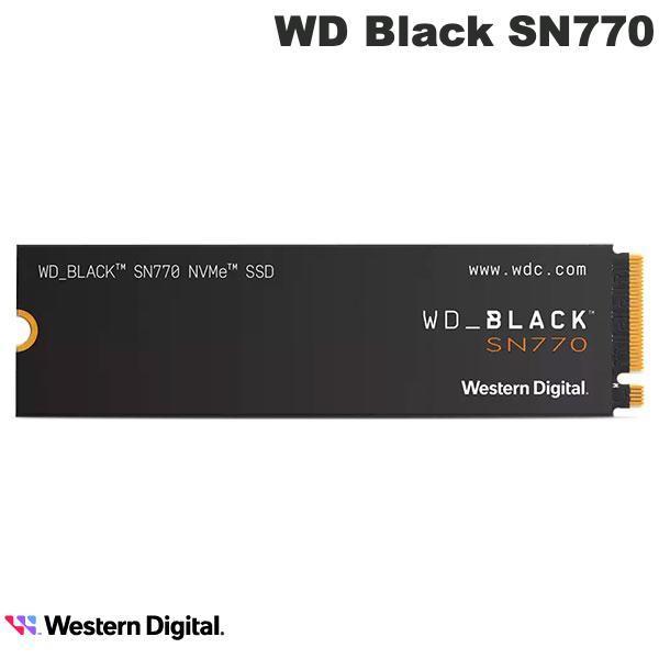Western Digital WD Black SN770 NVMe SSD M.2 2280 ウエスタンデジタル (内蔵SSD) 250GB / 500GB / 1TB / 2TB