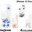 ingrem iPhone 13 Pro ディズニーキャラクター ハイブリッドケース Clear Pop イングレム (スマホケース・カバー)