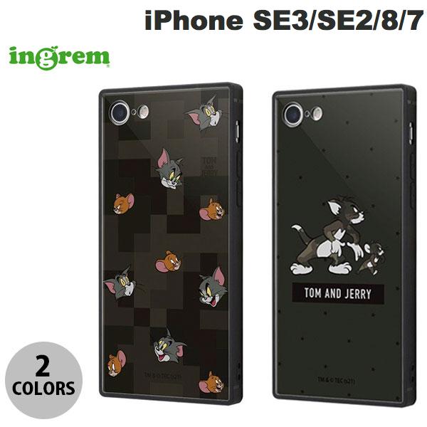 [ネコポス送料無料] ingrem iPhone SE 第3世代 / SE 第2世代 / 8 / 7 トムとジェリー 耐衝撃ケース KAKU トリプルハイブリッド outdoor イングレム スマホケース・カバー 