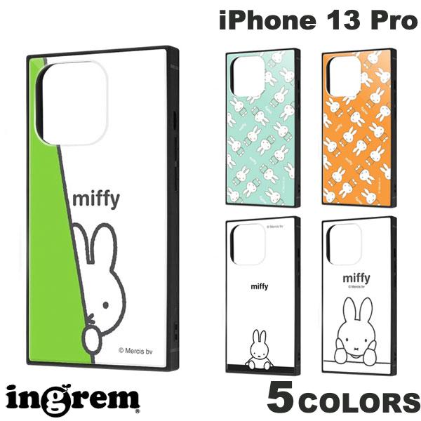 미피 iPhone13Pro 케이스 사각형 귀여운 ingrem iPhone 13 Pro 미피 내충격 하이브리드 케이스 KAKU 잉글렘 (스마트폰 케이스·커버)