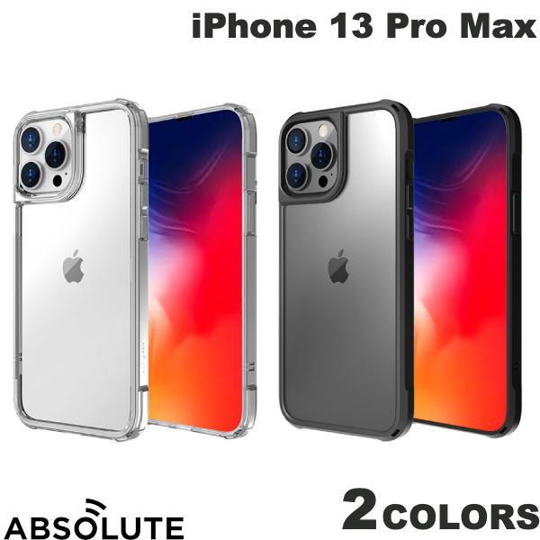 ネコポス発送 Absolute Technology iPhone 13 Pro Max LINKASE AIR with Gorilla Glass 側面 TPU仕様 ゴリラガラスケース アブソリュート テクノロジー (スマホケース カバー) 耐衝撃 米軍 規格 クリアケース おしゃれ