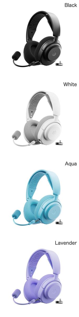 SteelSeries Arctis Nova 3P Wireless 2.4GHz / Bluetooth 5.3 両対応 ゲーミングヘッドホン スティールシリーズ (ヘッドセット RFワイヤレス)