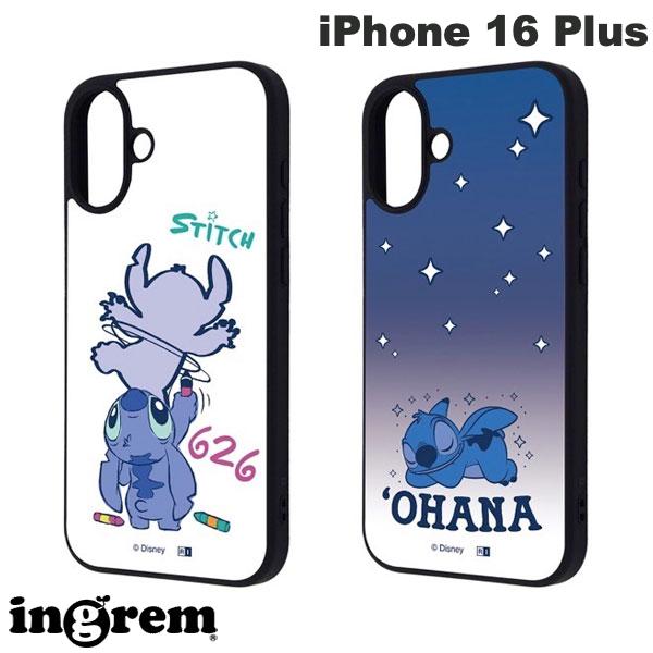 樂天商城 - iPhone16Plus ケース スティッチ ingrem iPhone 16 Plus ディズニー maru 衝撃吸収 バンパー ハイブリッドケース イングレム (スマホケース・カバー) 吉田さんちのファミリー日記 監修