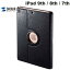 [ͥݥ̵] SANWA iPad 9th / 8th / 7th 360ٲžɥ ֥å # PDA-IPAD1619BK 掠ץ饤 (iPadС)