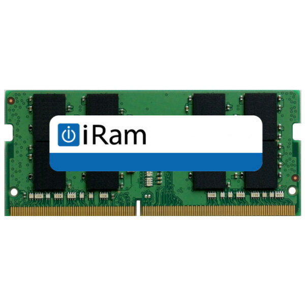 [ネコポス送料無料] iRam PC4-21300 DDR4 2666MHz SO.DIMM 4GB # IR4GSO2666D4 アイラム (Macメモリー)