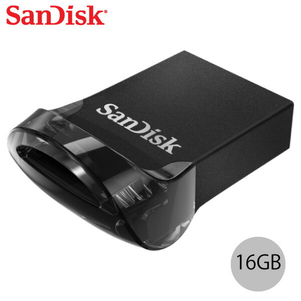 SanDisk 16GB Ultra Fit 130MB/s USB 3.1 (Gen 1) フラッシュメモリー 海外パッケージ # SDCZ430-016G-G46 サンディスク (USBメモリー)