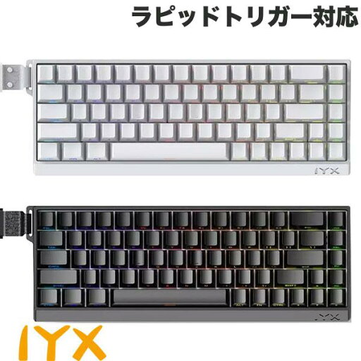 ゲーミングキーボード ラピッドトリガー 白 有線 IYX MU68 Pro 英語配列 有線 HE ラピッドトリガー対応 テンキーレス 68キー ゲーミングキーボード アイワイエックス アルミフレーム 天青軸 磁気スイッチ DIY カスタマイズ ゲーミングキーボード ラピッドトリガー 白 有線 IYX MU68 Pro 英語配列 有線 HE ラピッドトリガー対応 テンキーレス 68キー ゲーミングキーボード アイワイエックス アルミフレーム 天青軸 磁気スイッチ DIY カスタマイズ
