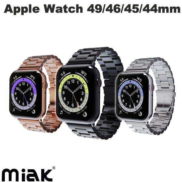 miak Apple Watch 49 / 46 / 45 / 44mm METAL BAND ミアック (アップルウォッチ ベルト バンド)