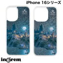 iPhone 16 Pro ケース ハリーポッター ingrem iPhone 16シリーズ ハリー・ポッター 衝撃吸収 バンパー 動く キラキラ ラメ グリッターケース ホグワーツ魔法魔術学校 イングレム (スマホケース・カバー)