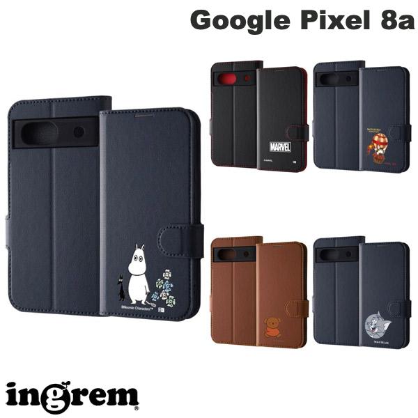 樂天商城 - Google Pixel 8a ケース ingrem Google Pixel 8a 手帳型レザーケース シンプル マグネット イングレム (アンドロイドスマホケース・カバー) マーベル ムーミン トムとジェリー ミッフィー ダヤン